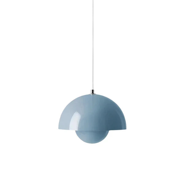 LumaNest – Tapered Pendant Lamp with Smooth Bell Shape and Slim Hanging Detail