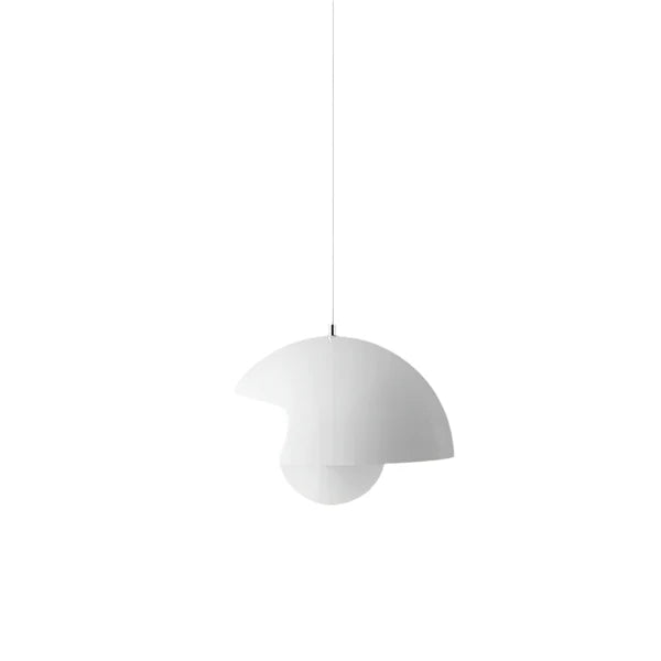 LumaNest – Tapered Pendant Lamp with Smooth Bell Shape and Slim Hanging Detail