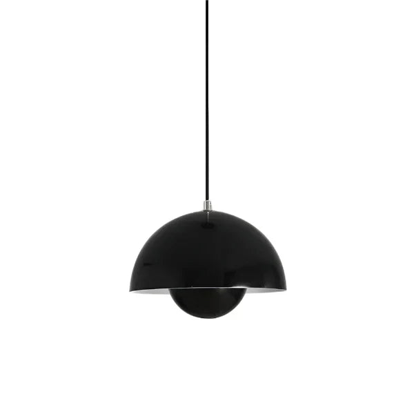 LumaNest – Tapered Pendant Lamp with Smooth Bell Shape and Slim Hanging Detail