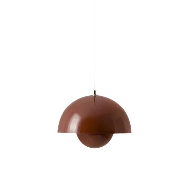 LumaNest – Tapered Pendant Lamp with Smooth Bell Shape and Slim Hanging Detail
